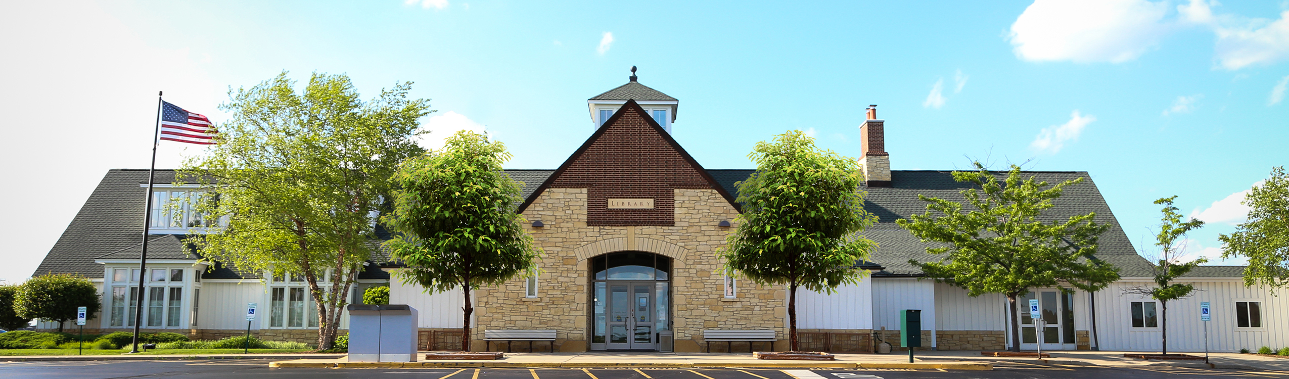 Huntley Area Public Library District Building Exterior