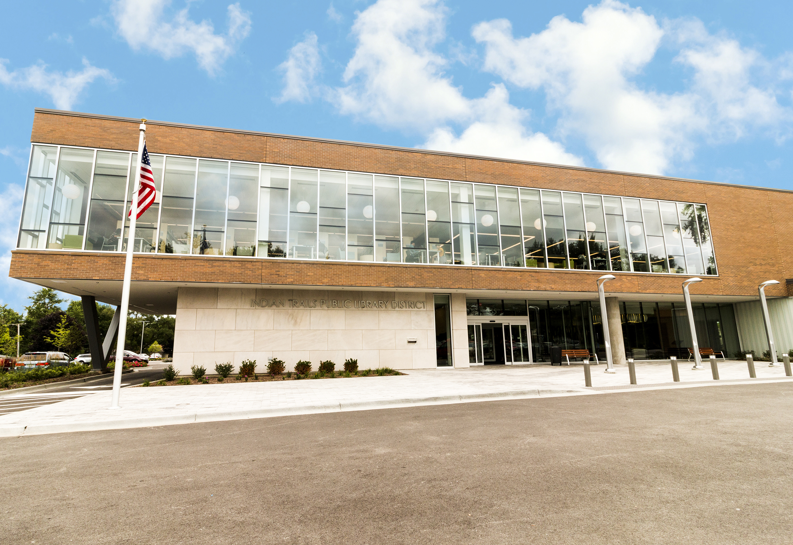 Indian Trails Public Library District Building Exterior