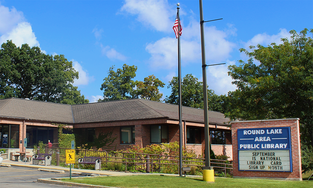 Round Lake Area Public Library Building Exterior