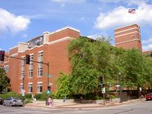 exterior of Evanston Public Library